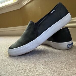 Keds Black Slip-On Sneakers